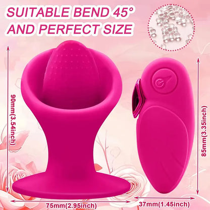 Sucker Lick Rose Clit Vibrator