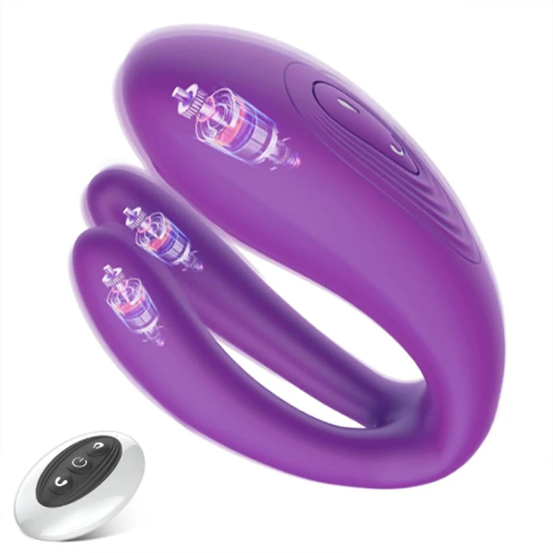 Wearable Strong Shock Smart Remote Control Masturbator