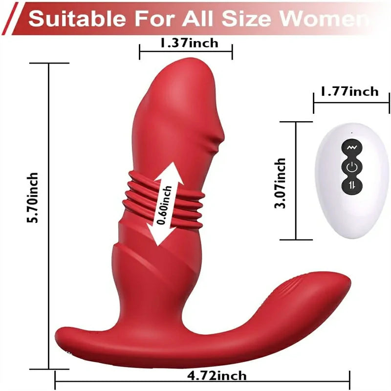 3-in-1 Remote Control Thrusting Sex Machine