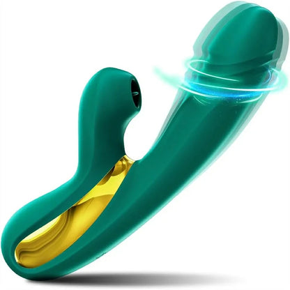 2-in-1 Vibrating and Licking Masturbator