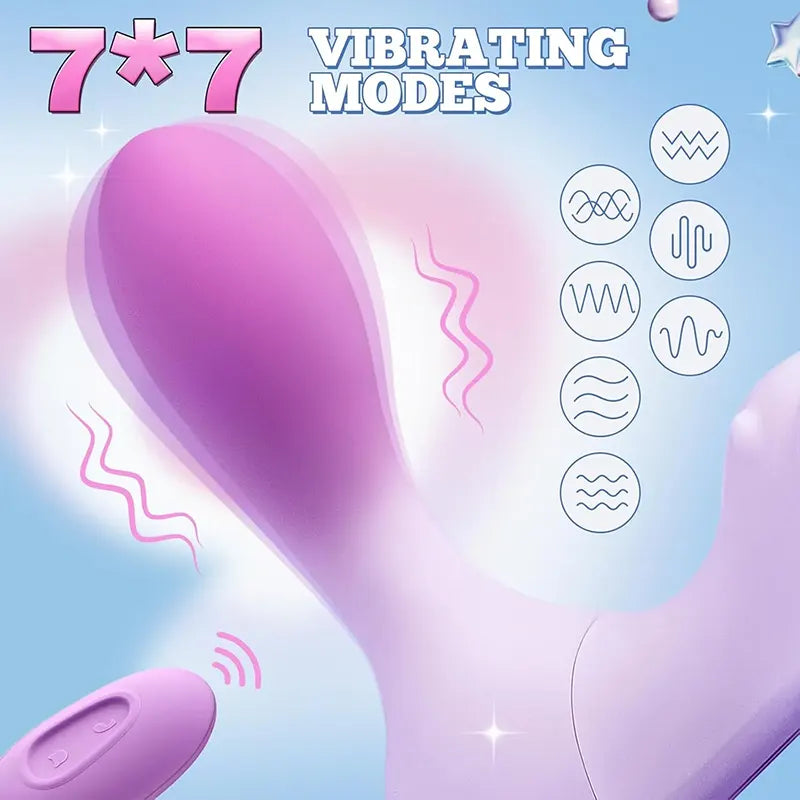 Detachable Dual-Function Clitoral Vibrator