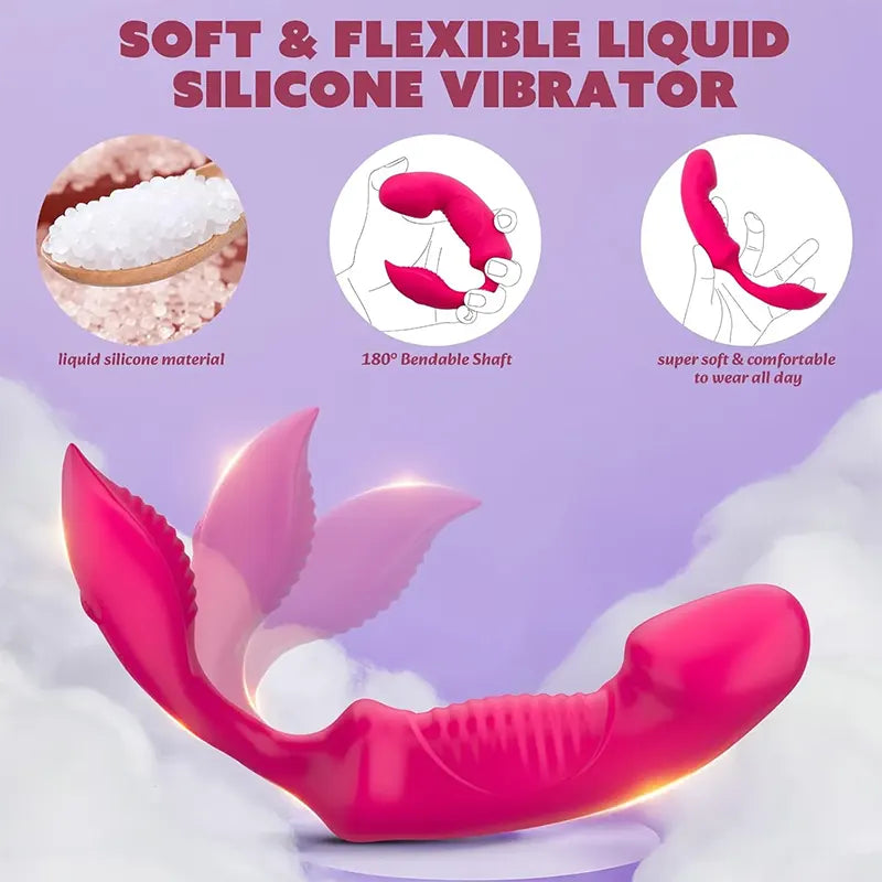 Double Stimulation Wearable Panty Vibrator