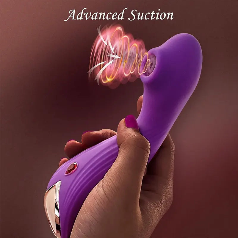 EcstasySuction 9-Mode G-Spot &amp; Clitoral Stimulator