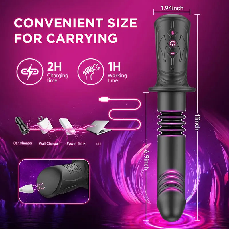 Katana G-Spot Thrusting Vibrator