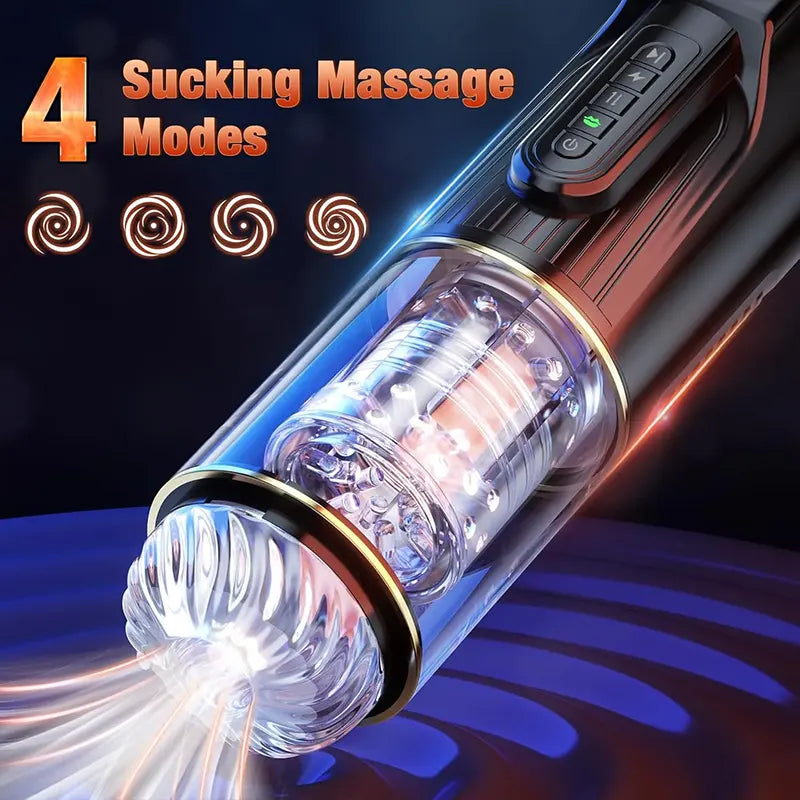 PleasureMax One-Button Male Masturbator