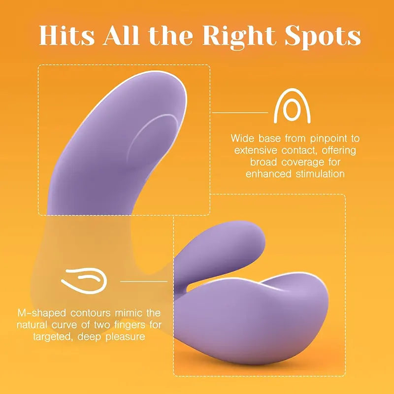 SensualTwirl Duo Rotating Vibrator for Dual Stimulation