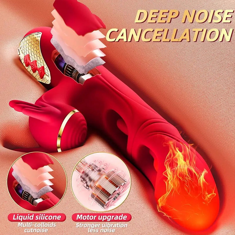 Dual Action Clitoral Suction Vibrator