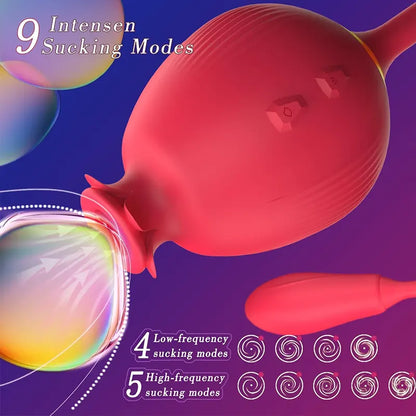 3-in-1 Pomegranate Stimulation Toy