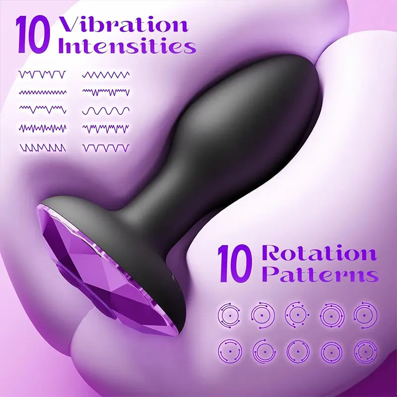 VibeSphere Rotating &amp; Vibrating Anal Plug