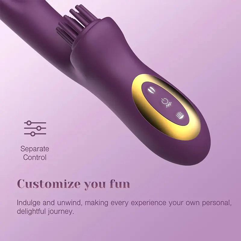 LuxePleasure Clitoral Stimulator with Pleasure Curl Technology