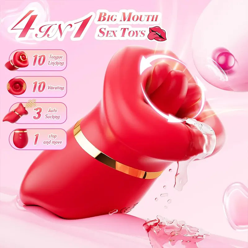 Blissful Harmony 4-in-1 Couples’ Pleasure Device