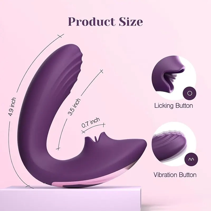 Petal Pleasure Clitoral Licking Vibrator