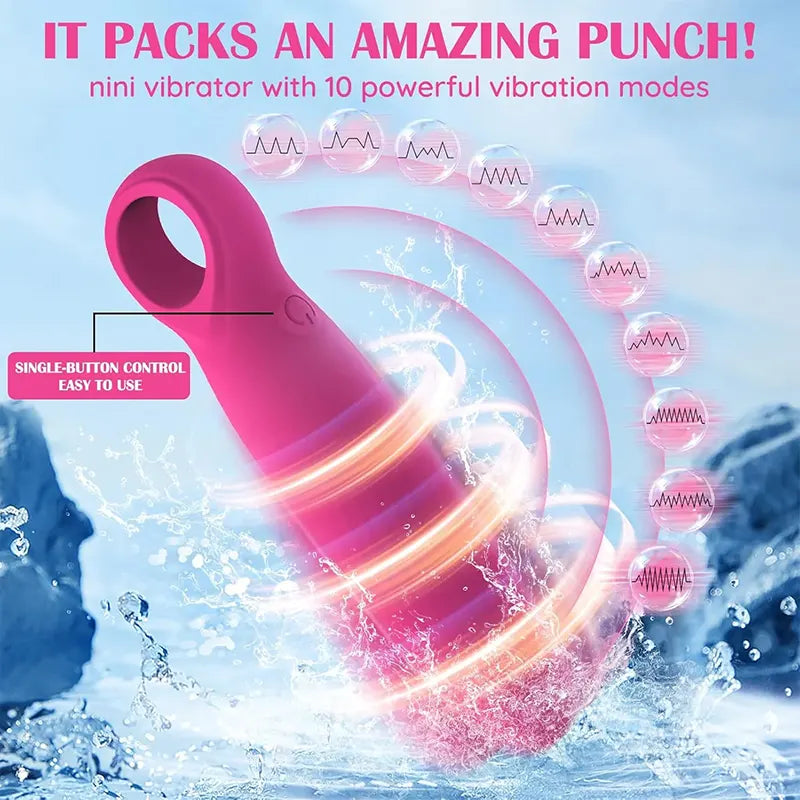 PetalPulse Mini Bullet Vibrator for Women