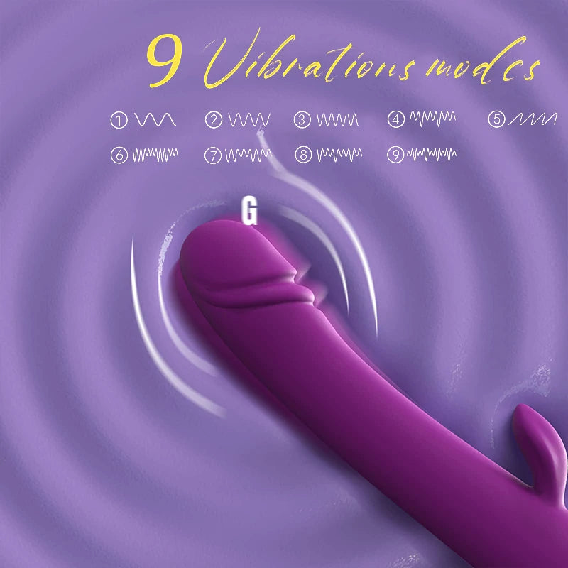 Female Sucking G-spot Rabbit Vibrator