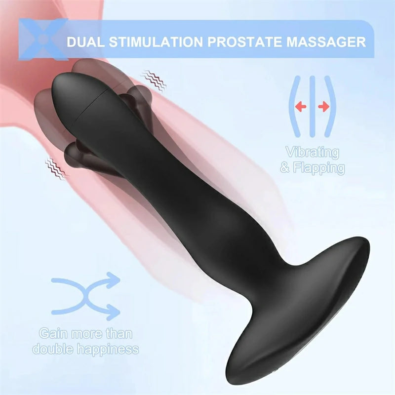 Remote Control Flapping Prostate Massager