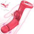 Versatile 2-in-1 Finger Rose Vibrator