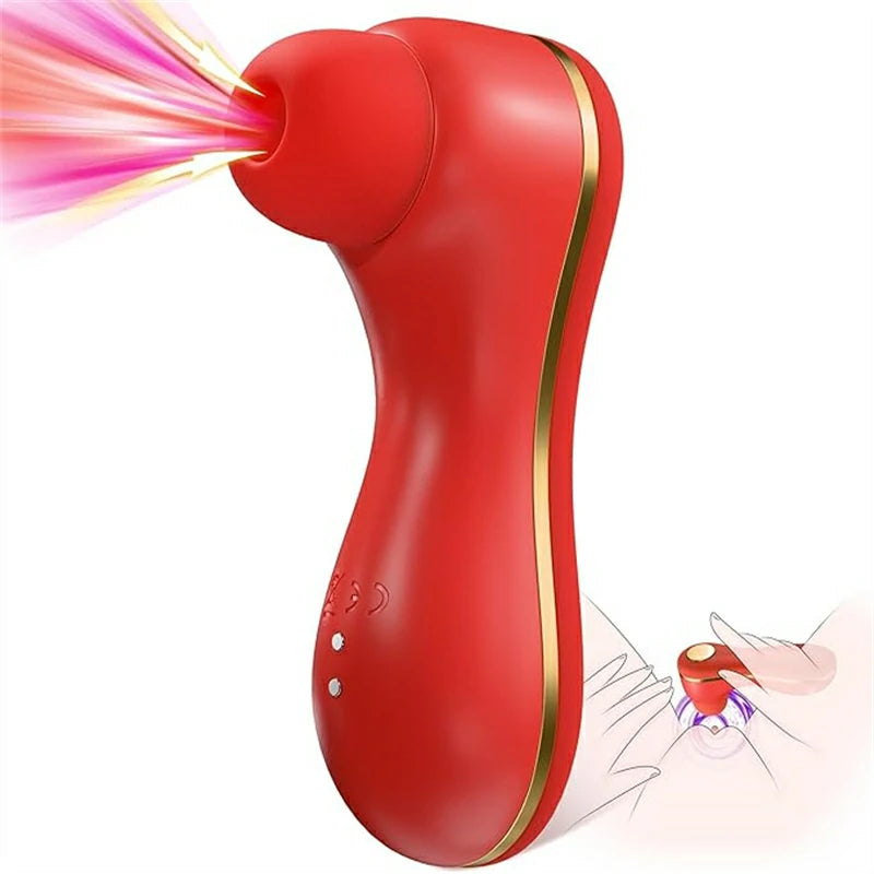 Dual-Action Clitoral Sucking Vibrator