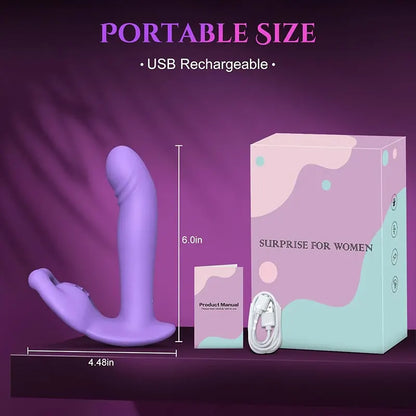 Wearable Remote Control G-Spot Vibrator