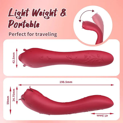 BlissLick Dual-Action Clitoral Vibrator