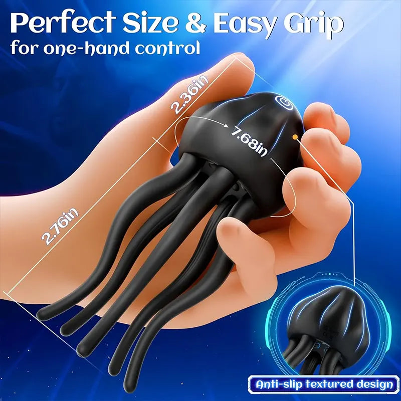 Jellyfish-Shaped Couples Vibrator