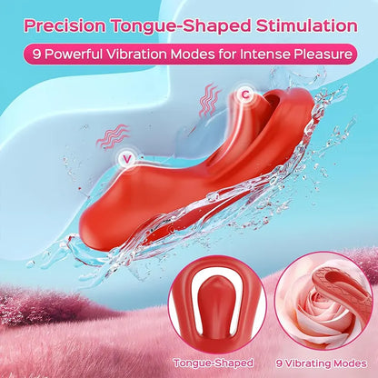 Remote Tongue Pleasure Vibrator