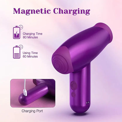 VibeFlow 2-in-1 Clitoral &amp; Nipple Stimulator