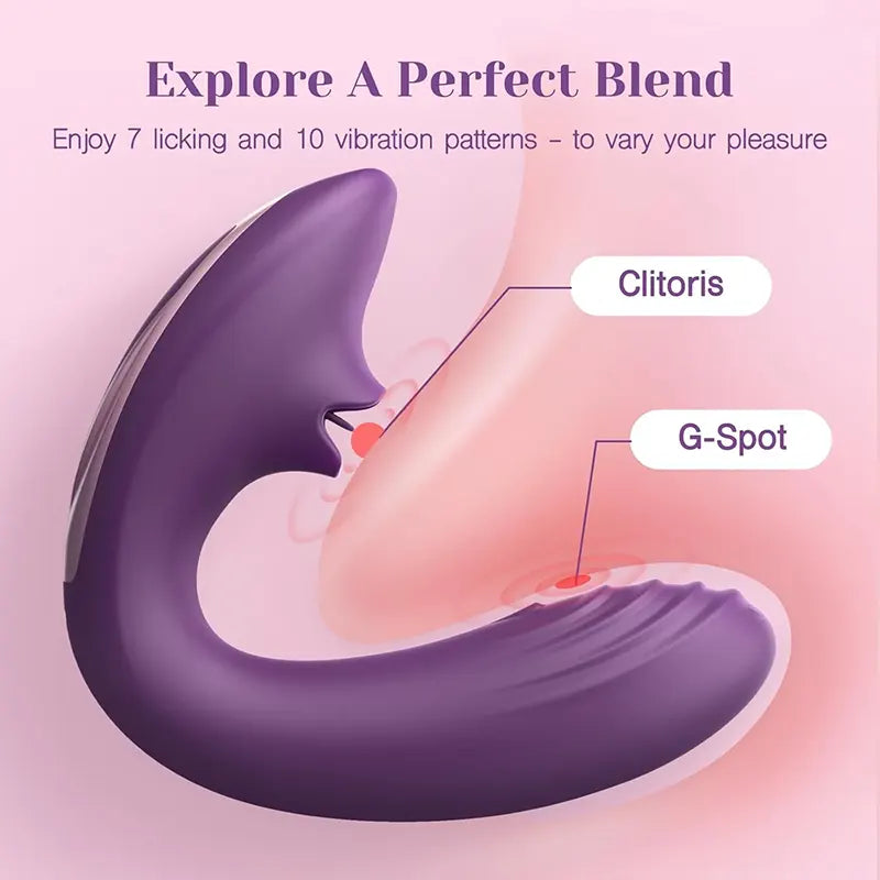 Petal Pleasure Clitoral Licking Vibrator