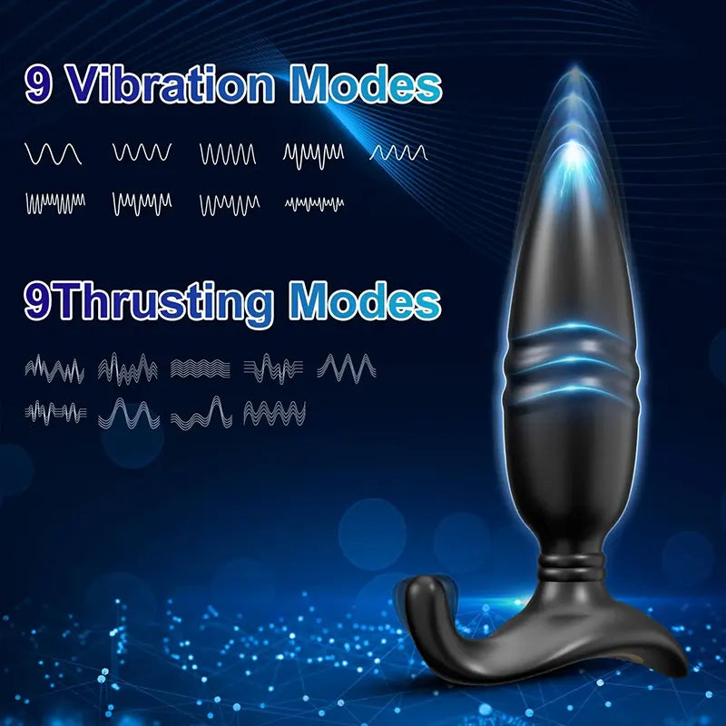 Smart Remote Control Thrusting Prostate Massager