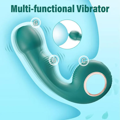 ErgoRing G-Spot Vibrator with 10 Vibration Modes