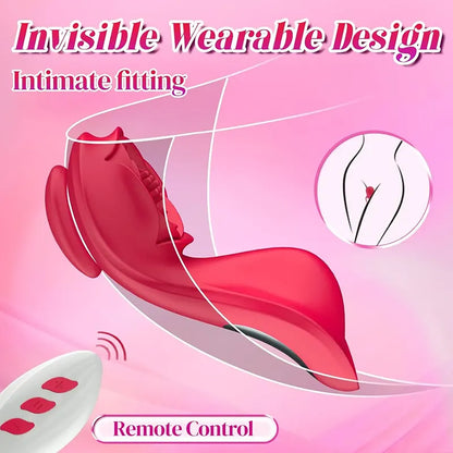 Rose Panty Vibrator - Discreet Pleasure On-the-Go