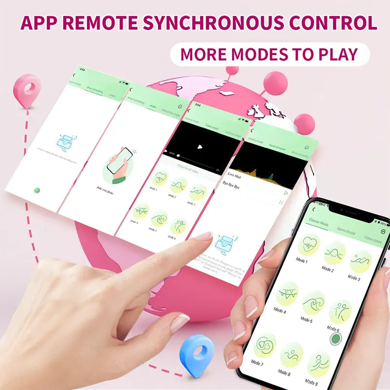 App-Controlled Mini Vibrator Love Egg