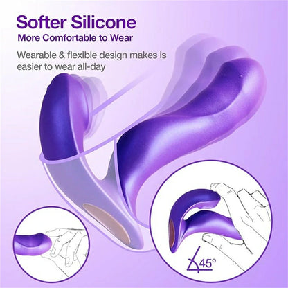 2-in-1 Wearable Thrusting Vibrator