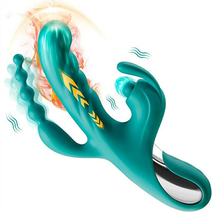 3-in-1 Rabbit G-Spot and Anal Vibrator