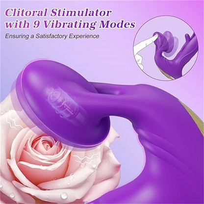 Dual Head Tapping Remote-Controlled Vibrator