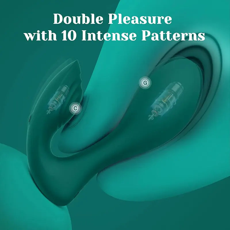 DualEuphoria Dual Motors Vibrating Sex Toy