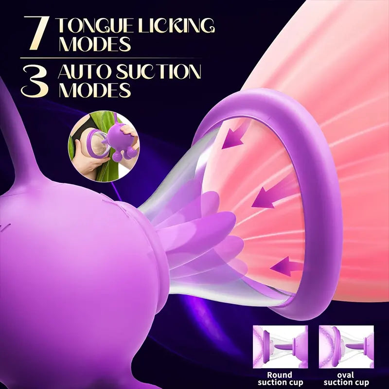 UltimatePleasure 4-in-1 Sucking Vibrator