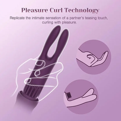 LuxePleasure Clitoral Stimulator with Pleasure Curl Technology