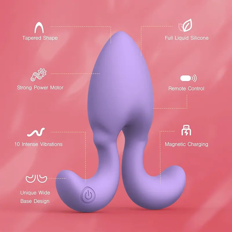 Astra Vibe: Remote-Controlled Pleasure Anal Plug