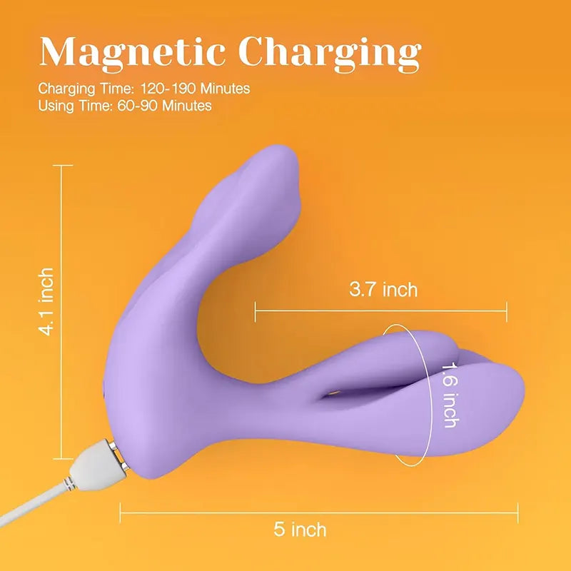 SensualTwirl Duo Rotating Vibrator for Dual Stimulation