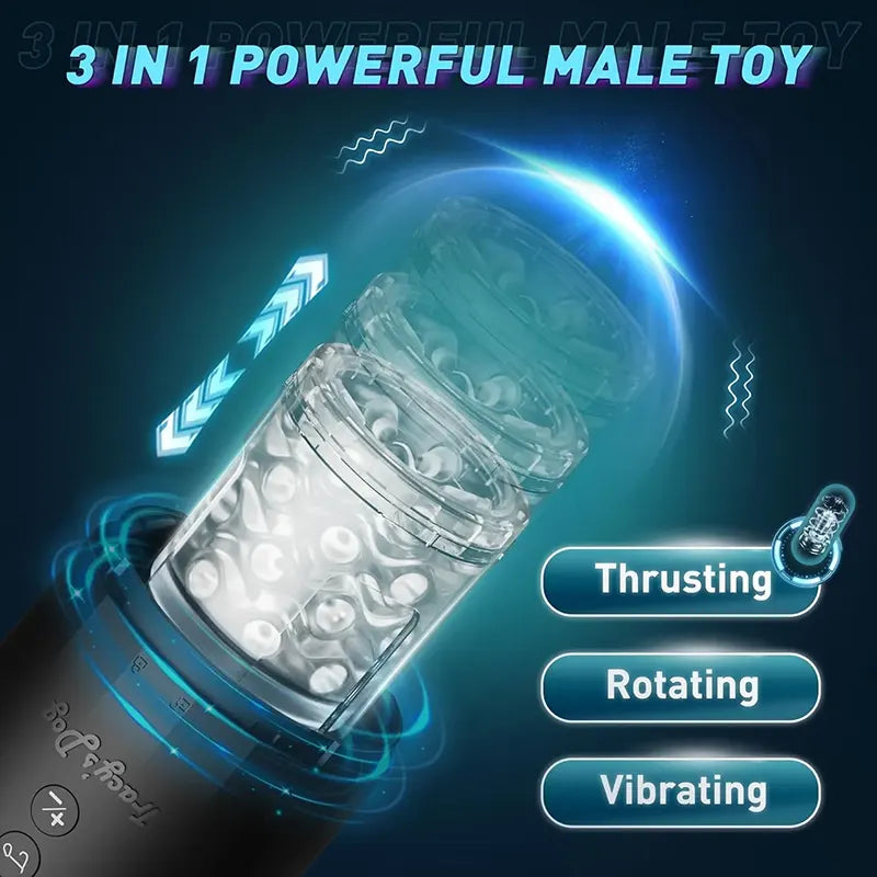 MaxPulse Automatic Male Stroker with Infinite Speed Control