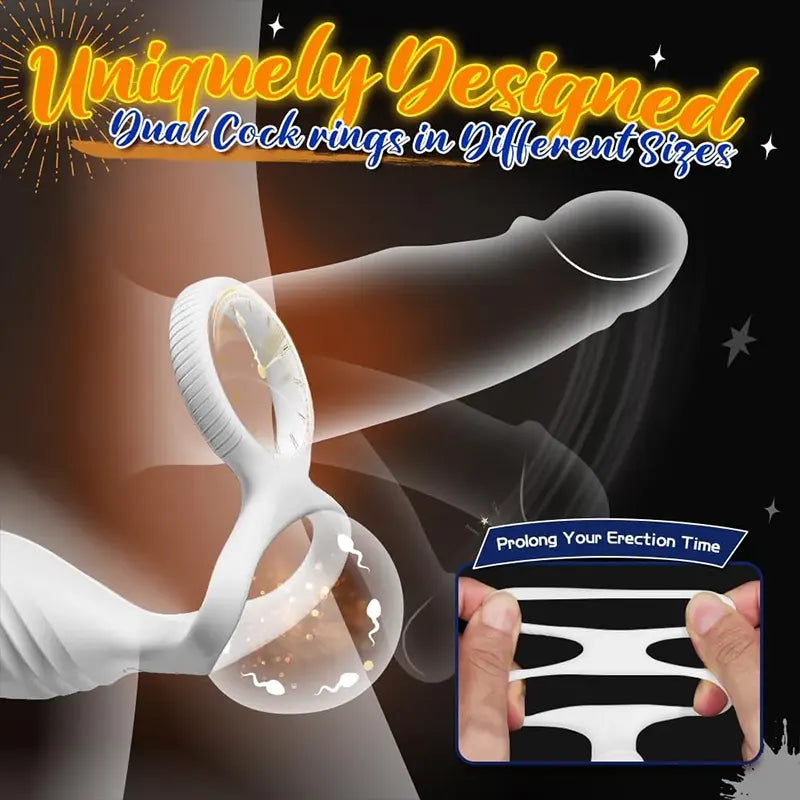 C-Shaped Prostate Vibration Massager