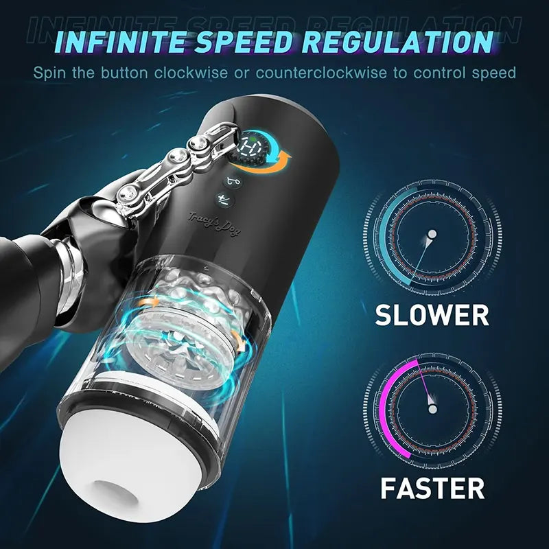 MaxPulse Automatic Male Stroker with Infinite Speed Control