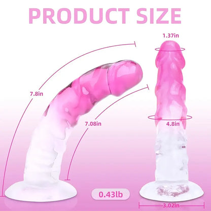 Realistic Dildo with Suction Base