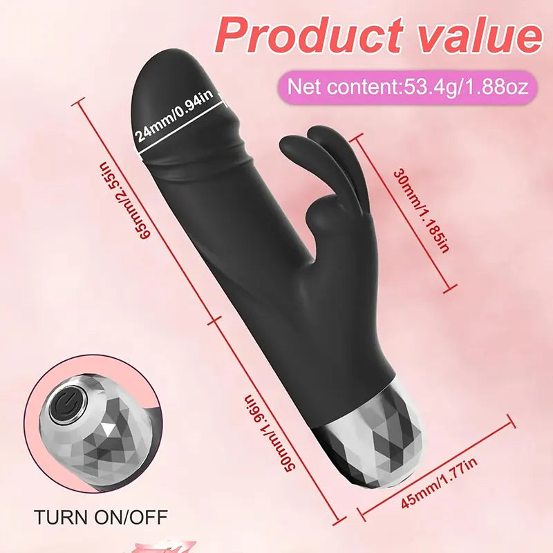 VividPleasure Duo Mini Vibrator for Women