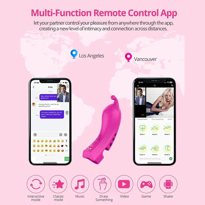 VibeSync Finger Vibe - G-Spot, Nipple, and Clit Massager