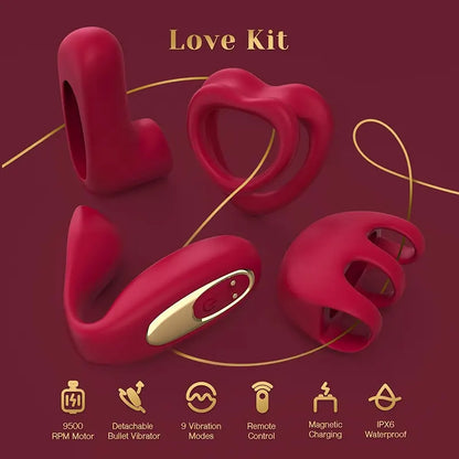 IntimaJoy Couples Vibrator Kit