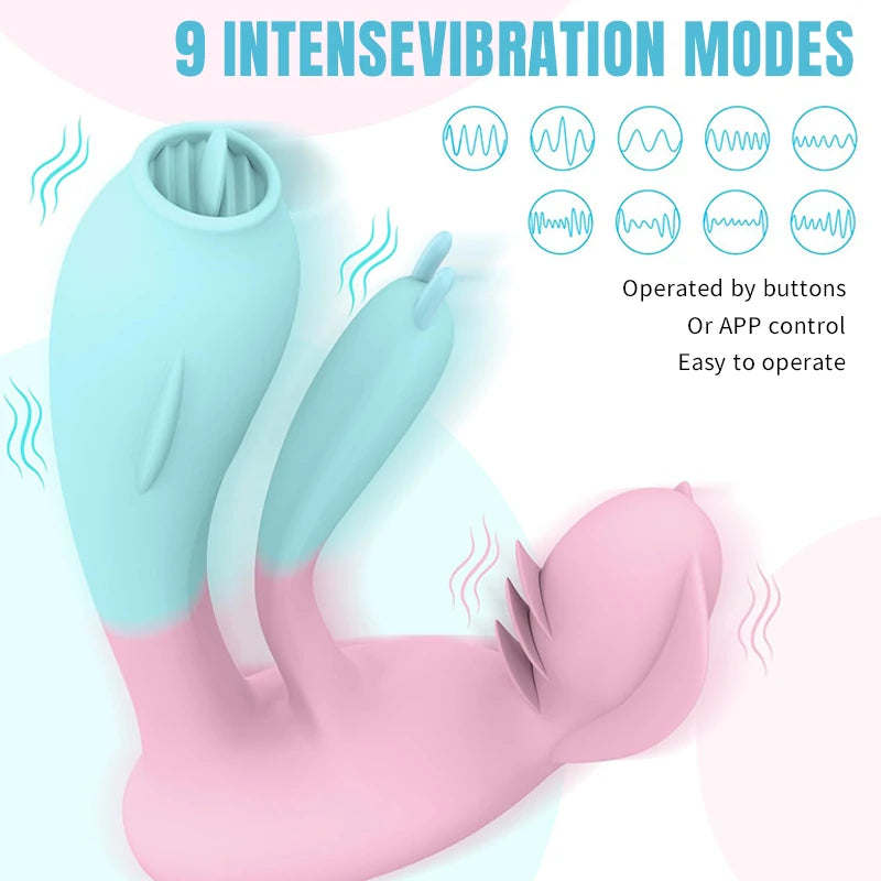 Dual_Color_Triple_Head_Wearable_Vibrator1