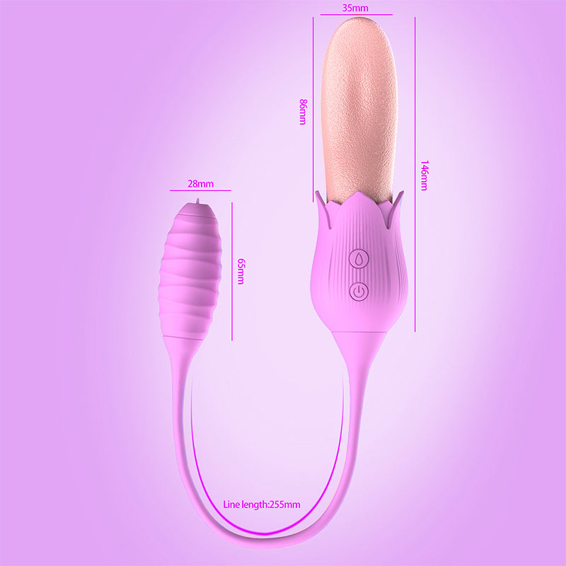 rose toy clit sucker purple