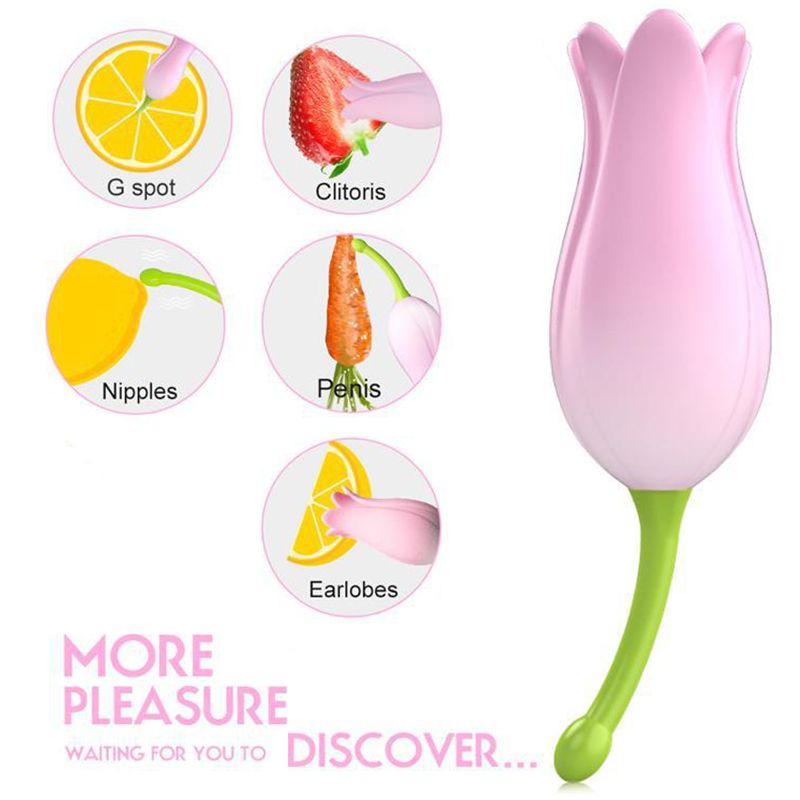 rose toy clit sucker vibrator pink