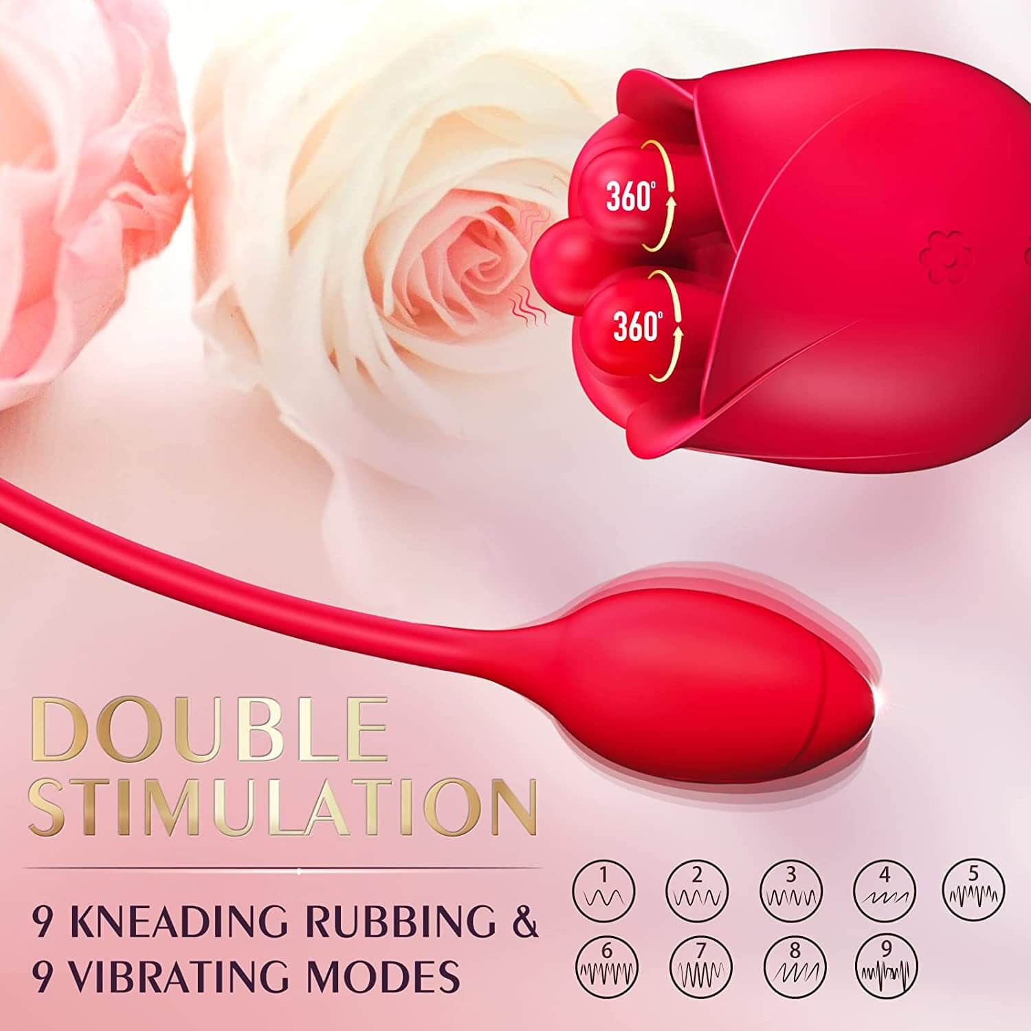 Female Rose Tongue Licking Vibrator ootyemo-d914.myshopify.com